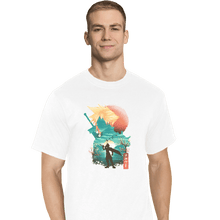 Load image into Gallery viewer, Shirts T-Shirts, Tall / Large / White Ukiyo Cloud