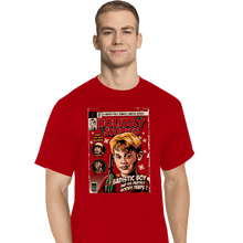 Load image into Gallery viewer, Daily_Deal_Shirts T-Shirts, Tall / Large / Red Holiday Stories