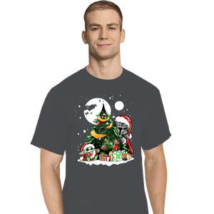 Daily_Deal_Shirts T-Shirts, Tall / Large / Charcoal The Way of Christmas
