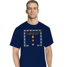 Load image into Gallery viewer, Secret_Shirts T-Shirts, Tall / Large / Navy Redshirt Zelda!