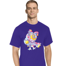 Load image into Gallery viewer, Shirts T-Shirts, Tall / Large / Royal Blue Magical Silhouettes - Celeste