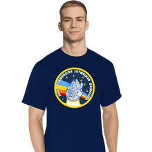 Load image into Gallery viewer, Shirts T-Shirts, Tall / Large / Navy Millenium Flight Program