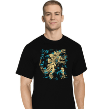 Load image into Gallery viewer, Daily_Deal_Shirts T-Shirts, Tall / Large / Black Kaiju Fossils