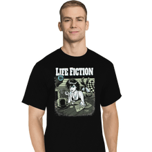 Load image into Gallery viewer, Shirts T-Shirts, Tall / Large / Black Life Fiction