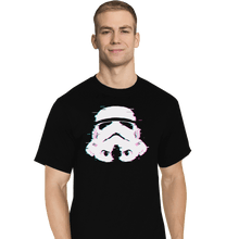 Load image into Gallery viewer, Shirts T-Shirts, Tall / Large / Black Ddjvigo's Glitch Trooper