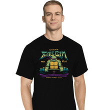 Load image into Gallery viewer, Daily_Deal_Shirts T-Shirts, Tall / Large / Black Donnie&#39;s Turtle Gym

