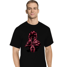 Load image into Gallery viewer, Shirts T-Shirts, Tall / Large / Black Super Saiyan Blue Kaioken