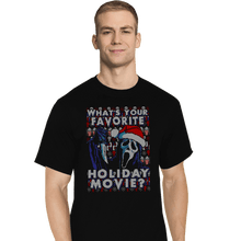 Load image into Gallery viewer, Secret_Shirts T-Shirts, Tall / Large / Black Holiday Scream