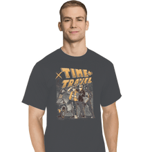 Load image into Gallery viewer, Shirts T-Shirts, Tall / Large / Charcoal Time Travel