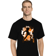 Load image into Gallery viewer, Shirts T-Shirts, Tall / Large / Black Cosmic Tsuna