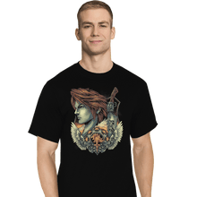 Load image into Gallery viewer, Shirts T-Shirts, Tall / Large / Black Emblem Of The Lion