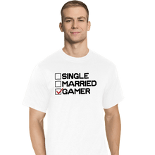Load image into Gallery viewer, Shirts T-Shirts, Tall / Large / White The Gamer