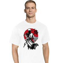 Load image into Gallery viewer, Daily_Deal_Shirts T-Shirts, Tall / Large / White Gintoki Sumi-e