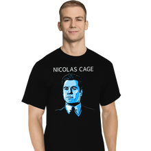 Load image into Gallery viewer, Daily_Deal_Shirts T-Shirts, Tall / Large / Black Nic Cage