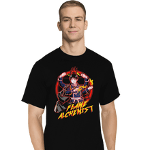 Load image into Gallery viewer, Shirts T-Shirts, Tall / Large / Black Flame Alchemist