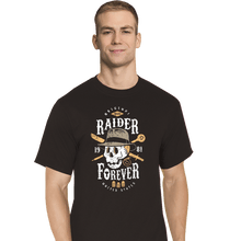 Load image into Gallery viewer, Shirts T-Shirts, Tall / Large / Black Raider Forever