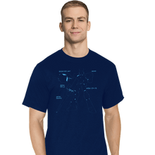 Load image into Gallery viewer, Shirts T-Shirts, Tall / Large / Navy Virtual On: Cyber Troopers