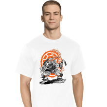 Load image into Gallery viewer, Daily_Deal_Shirts T-Shirts, Tall / Large / White Michelangelo Sumi-e