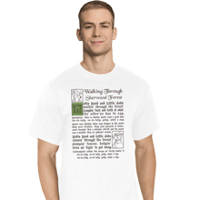 Load image into Gallery viewer, Shirts T-Shirts, Tall / Large / White Sherwood Forest
