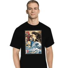 Load image into Gallery viewer, Daily_Deal_Shirts T-Shirts, Tall / Large / Black King of the Monsters vs Megazord