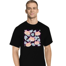 Load image into Gallery viewer, Daily_Deal_Shirts T-Shirts, Tall / Large / Black Pumpkin Cat Garden