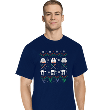Load image into Gallery viewer, Shirts T-Shirts, Tall / Large / Navy Hothy Christmas