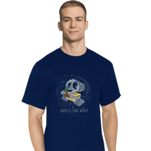 Load image into Gallery viewer, Shirts T-Shirts, Tall / Large / Navy Protect Your World