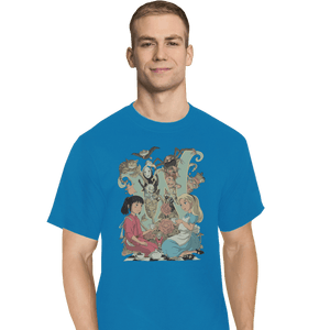 Shirts T-Shirts, Tall / Large / Royal Blue Wonderlands