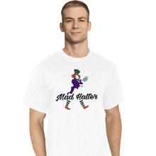Load image into Gallery viewer, Shirts T-Shirts, Tall / Large / White Mad Hatter