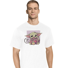 Load image into Gallery viewer, Secret_Shirts T-Shirts, Tall / Large / White Maneki Grogu