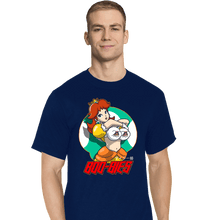 Load image into Gallery viewer, Secret_Shirts T-Shirts, Tall / Large / Navy Daisy Boos
