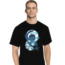 Load image into Gallery viewer, Daily_Deal_Shirts T-Shirts, Tall / Large / Black Waterbender