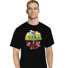 Load image into Gallery viewer, Daily_Deal_Shirts T-Shirts, Tall / Large / Black Plant Upside Down