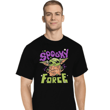 Load image into Gallery viewer, Shirts T-Shirts, Tall / Large / Black Spooky Force