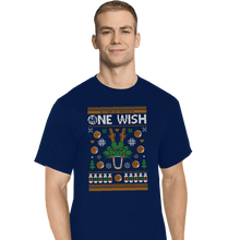 Load image into Gallery viewer, Shirts T-Shirts, Tall / Large / Navy A Very Shenron Christmas