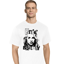 Load image into Gallery viewer, Secret_Shirts T-Shirts, Tall / Large / White Free Britney White