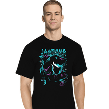 Load image into Gallery viewer, Daily_Deal_Shirts T-Shirts, Tall / Large / Black Extreme Tiger Shark