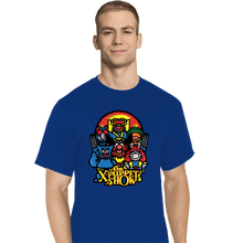 Load image into Gallery viewer, Daily_Deal_Shirts T-Shirts, Tall / Large / Royal Blue The X-Puppet Show