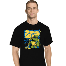 Load image into Gallery viewer, Daily_Deal_Shirts T-Shirts, Tall / Large / Black Leo Bomb