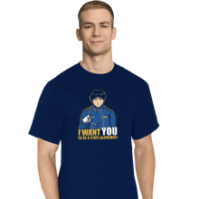 Load image into Gallery viewer, Shirts T-Shirts, Tall / Large / Navy Uncle Roy