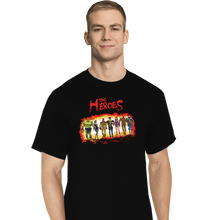 Load image into Gallery viewer, Secret_Shirts T-Shirts, Tall / Large / Black The Heroes!