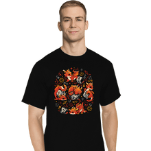Load image into Gallery viewer, Daily_Deal_Shirts T-Shirts, Tall / Large / Black Tiny Dragon Dice
