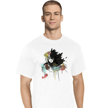 Load image into Gallery viewer, Secret_Shirts T-Shirts, Tall / Large / White Howl Watercolors