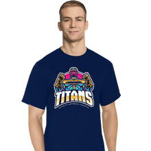 Load image into Gallery viewer, Shirts T-Shirts, Tall / Large / Navy Titans INL
