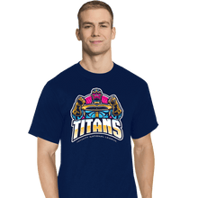 Load image into Gallery viewer, Shirts T-Shirts, Tall / Large / Navy Titans INL