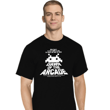Load image into Gallery viewer, Daily_Deal_Shirts T-Shirts, Tall / Large / Black Dawn Of The Arcade