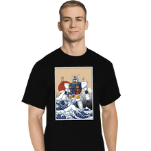 Load image into Gallery viewer, Secret_Shirts T-Shirts, Tall / Large / Black Kanagawa Gundam