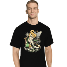 Load image into Gallery viewer, Daily_Deal_Shirts T-Shirts, Tall / Large / Black Believe In Fairies