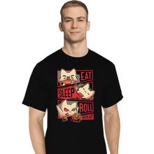 Load image into Gallery viewer, Daily_Deal_Shirts T-Shirts, Tall / Large / Black Roleplayer Routine