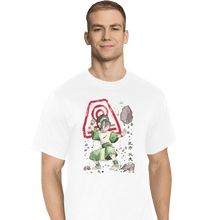 Load image into Gallery viewer, Shirts T-Shirts, Tall / Large / White The Power Of The Earth Kingdom
